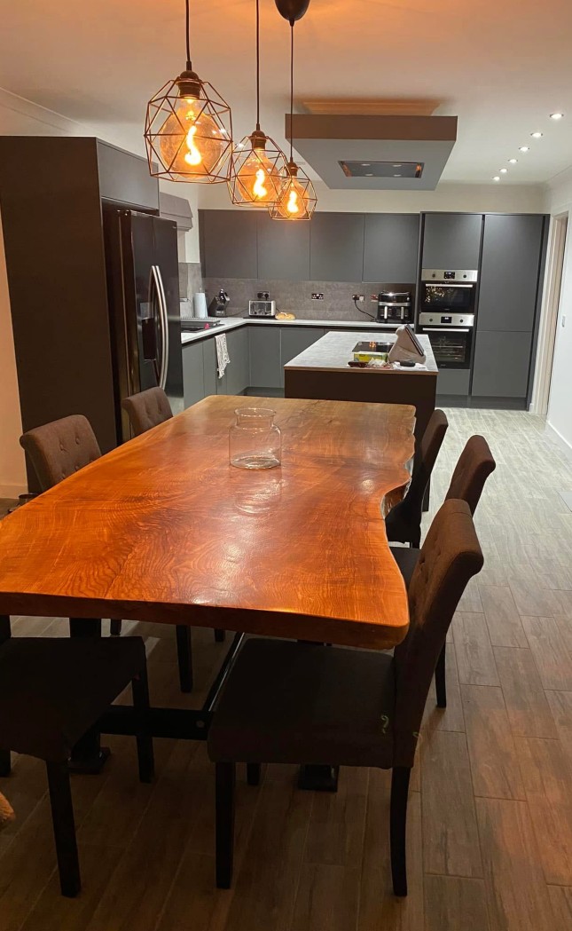 Newly installed kitchen